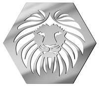  MIRROR DECORATIVE PANEL FOR THE WALL HEXAGON 