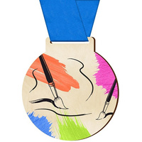 Sports medal painting for the painter