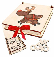 A GIFT A GIFT FOR A CHILD A TICK-CROSS GAME FOR NICHOLAS CHRISTMAS