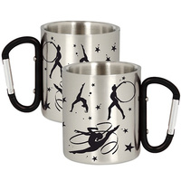 METAL MUG FOR AN ACROBAT SPORTS ACROBATICS