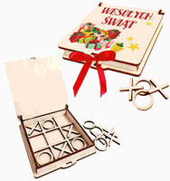 CHRISTMAS GIFT GIFT TICKS CROSS GAME