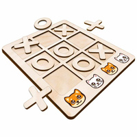 TIC TACK TOE GAME DOG AND CAT
