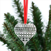 Acrylic bauble for the Christmas tree