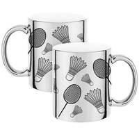 MUG FOR A BADMINTON PLAYER