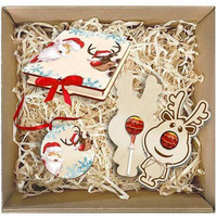 BASKET GIFT SET FOR SANTA'S DAY CHRISTMAS GIFT CHRISTMAS TREE CHRISTMAS BOX