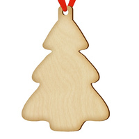 Wooden bauble for the Christmas tree
