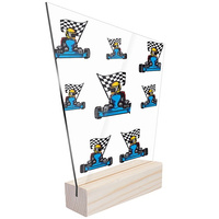Sports statuette go-karts