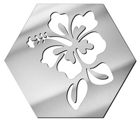  MIRROR DECORATIVE PANEL FOR THE WALL HEXAGON 