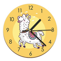 WOODEN WALL CLOCK FOR CHILDREN