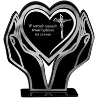STATUETTE FOR A GRAVE CEMETERY CANDLE STAND FOR ALL SAINTS HEART