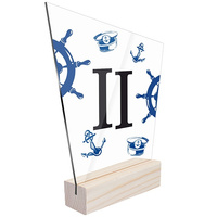 2nd place Sports statuette sailing, for a sailor sailing team