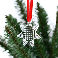 Acrylic bauble for the Christmas tree