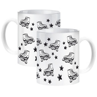 ROLLER SKILLING MUG FOR A COMPETITOR