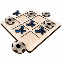TIC TACK TOE GAME BALL AND SHOES