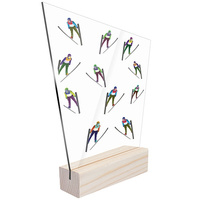 Sports statuette ski jumping for a ski jumper