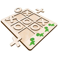 TIC TACK TOE GAME DINOSAUR