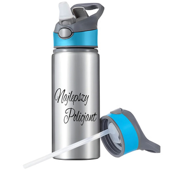 MUG SPORTS BOTTLE WATER BOTTLE WITH STRAW WITH HANDLE SURVIVAL 