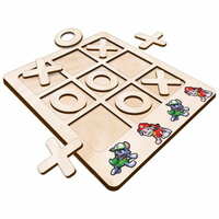 TIC TACK TOE GAME MARSHALL AND ROCKY