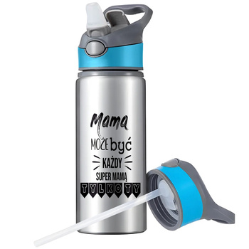 MUG SPORTS BOTTLE WATER BOTTLE WITH STRAW WITH HANDLE SURVIVAL 