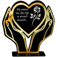 STATUETTE FOR A GRAVE CEMETERY CANDLE STAND FOR ALL SAINTS HEART