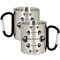 METAL MUG FOR WEIGHT LIFTING COMPETITORS
