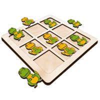 TIC TACK TOE GAME DINOSAUR