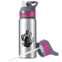 MUG SPORTS BOTTLE WATER BOTTLE WITH STRAW WITH HANDLE SURVIVAL