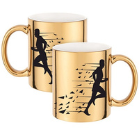 MUG FOR A MARATHON RUNNING COMPETITOR