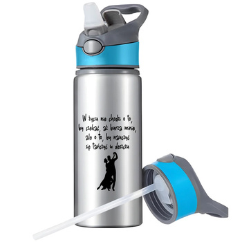 MUG SPORTS BOTTLE WATER BOTTLE WITH STRAW WITH HANDLE SURVIVAL 