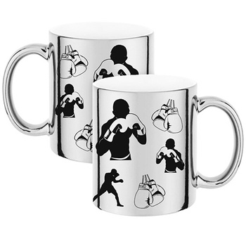 MUG FOR A BOXER BOXING