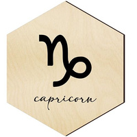 WOODEN DECORATIVE PANEL FOR A WALL HEXAGON