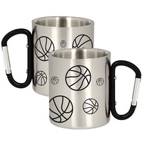 METAL MUG FOR A BASKETBALL PLAYER