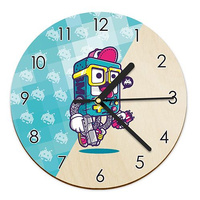 WOODEN WALL CLOCK FOR CHILDREN