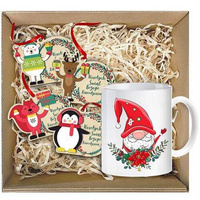 BASKET GIFT SET FOR SANTA'S DAY CHRISTMAS GIFT CHRISTMAS TREE CHRISTMAS BOX