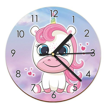 WOODEN WALL CLOCK FOR CHILDREN