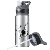 MUG SPORTS BOTTLE WATER BOTTLE WITH STRAW WITH HANDLE SURVIVAL 