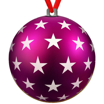 Wooden bauble for the Christmas tree