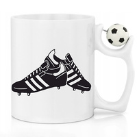 MUG HANDLE FOOTBALL for a FOOTBALL FAN FOOTBALL PLAYER