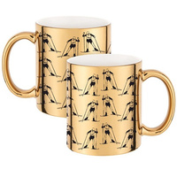 MUG FOR A CROSS-COUNTRY SKI COMPETITOR