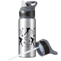 MUG SPORTS BOTTLE WATER BOTTLE WITH STRAW WITH HANDLE SURVIVAL