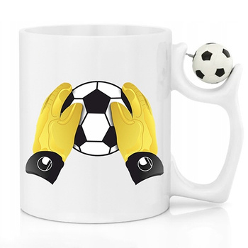 MUG HANDLE FOOTBALL for a FOOTBALL FAN FOOTBALL PLAYER