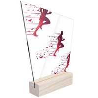 Sports statuette running marathon for a runner