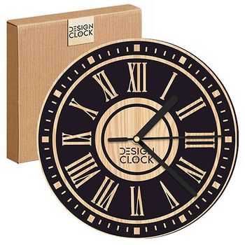 WALL CLOCK, WOODEN LOFT, MODERN