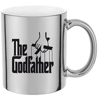  THE GODFATHER silver mirror mug
