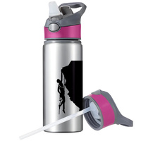 MUG SPORTS BOTTLE WATER BOTTLE WITH STRAW WITH HANDLE SURVIVAL