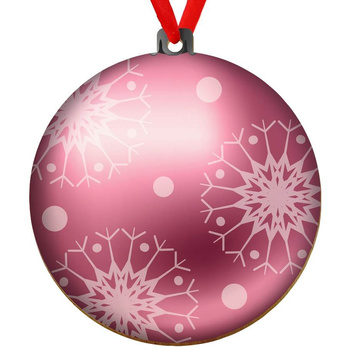 Wooden bauble for the Christmas tree