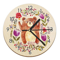WOODEN WALL CLOCK FOR CHILDREN