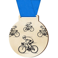 Sports medal cycling for the cyclist
