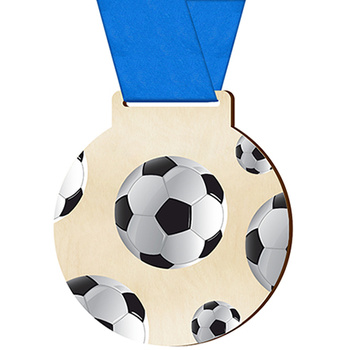 Football sports medal for football player