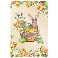 WOODEN CHRISTMAS CARD FOR EASTER